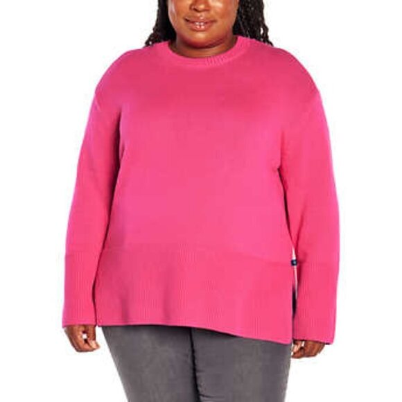 NEW Gap Crewneck Knit Sweater | Pink - Picture 4 of 8